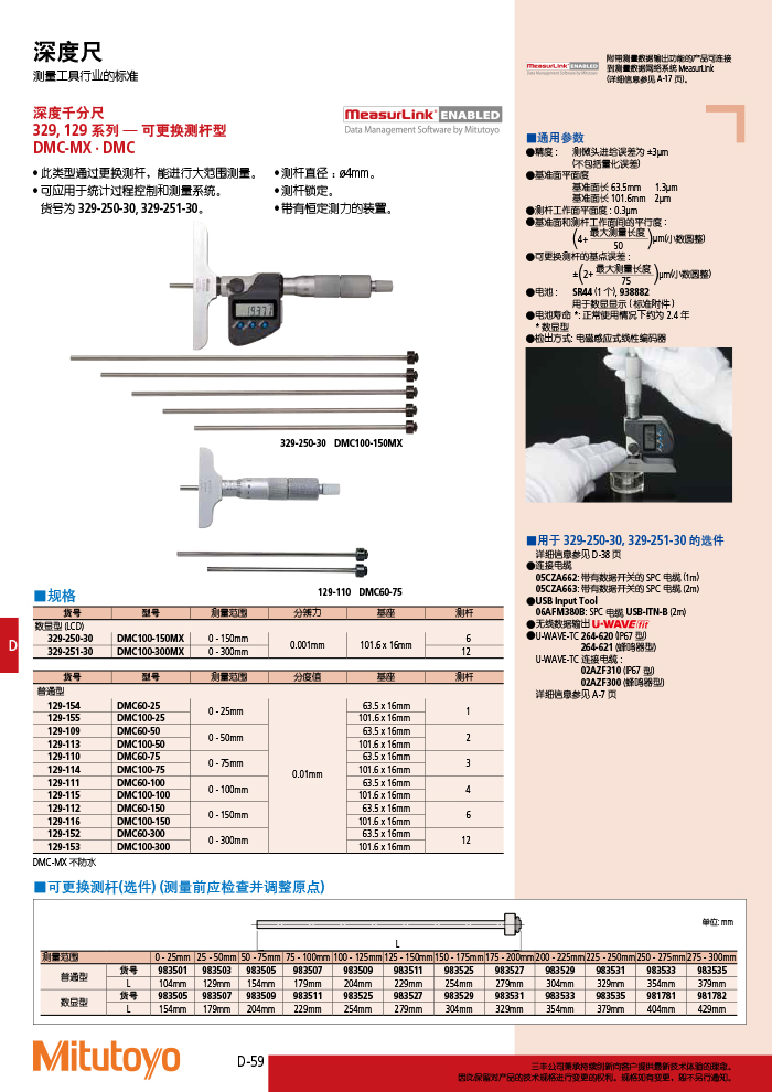 三丰目录Mitutoyo2019-2020 - 副本-268