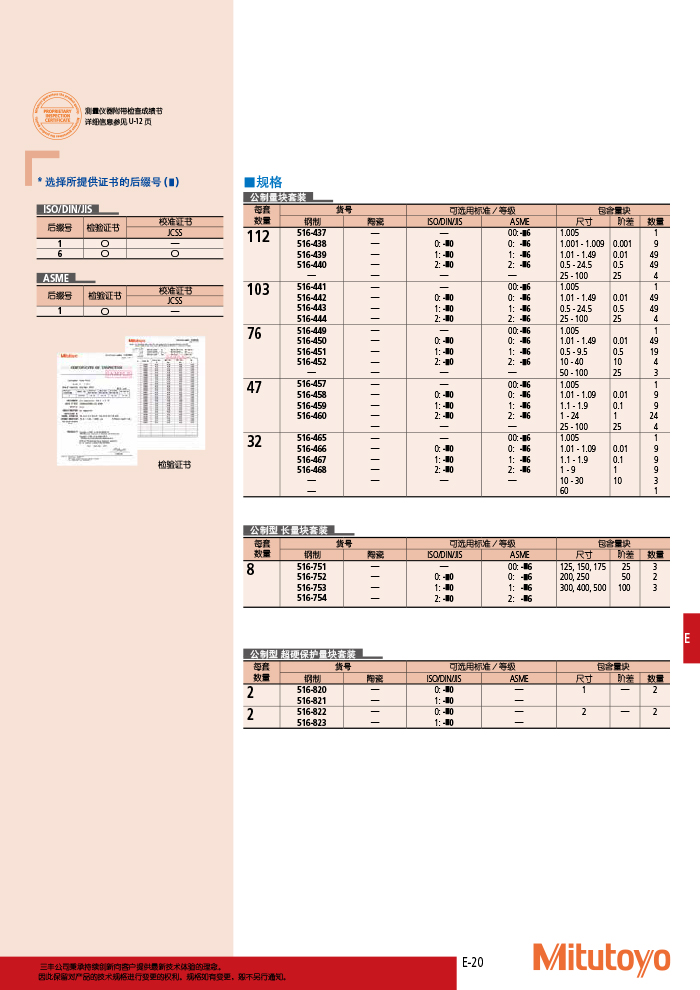 三丰目录Mitutoyo2019-2020 - 副本-297