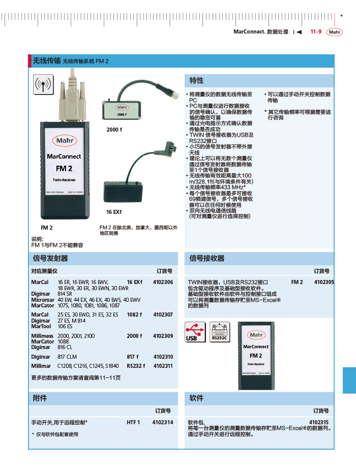 三本2018马尔 Mahr catalog-421