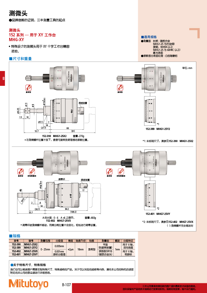 三丰目录Mitutoyo2019-2020-150