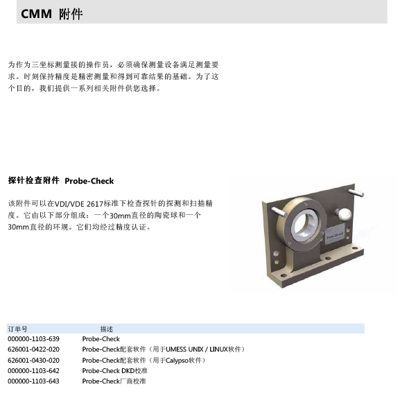 ZEISS 高品質(zhì) 德國原裝進口 M3探針目錄-61