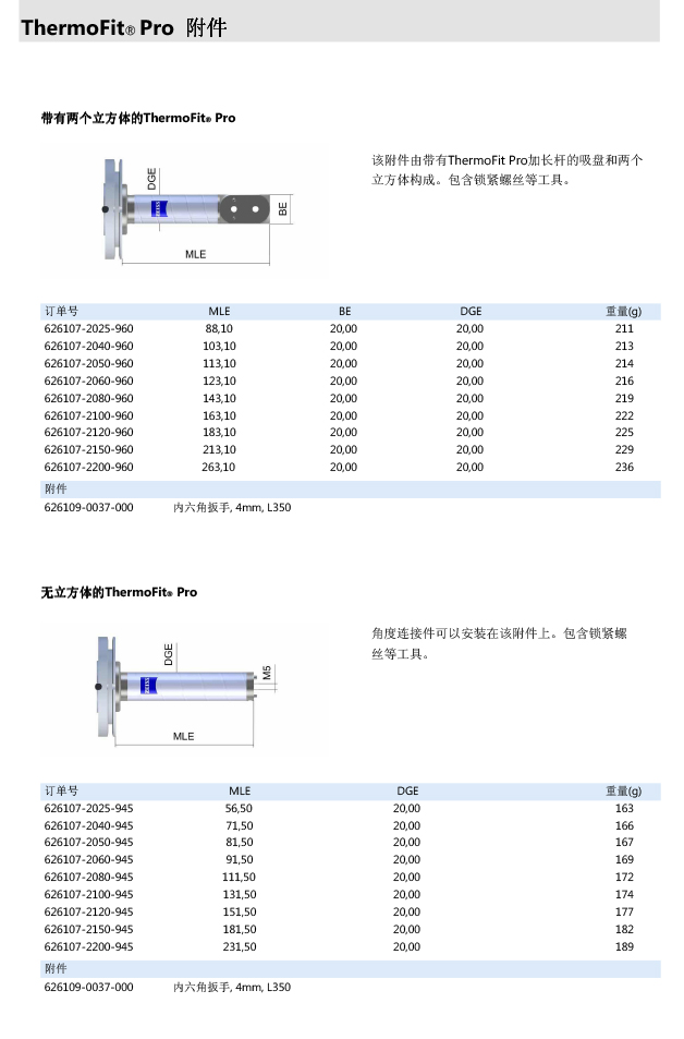 ZEISS 高品质 德国原装进口 M5探针目录-46