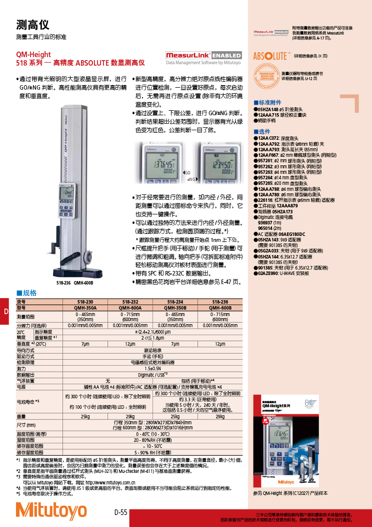 三丰目录Mitutoyo2019-2020 - 副本-264