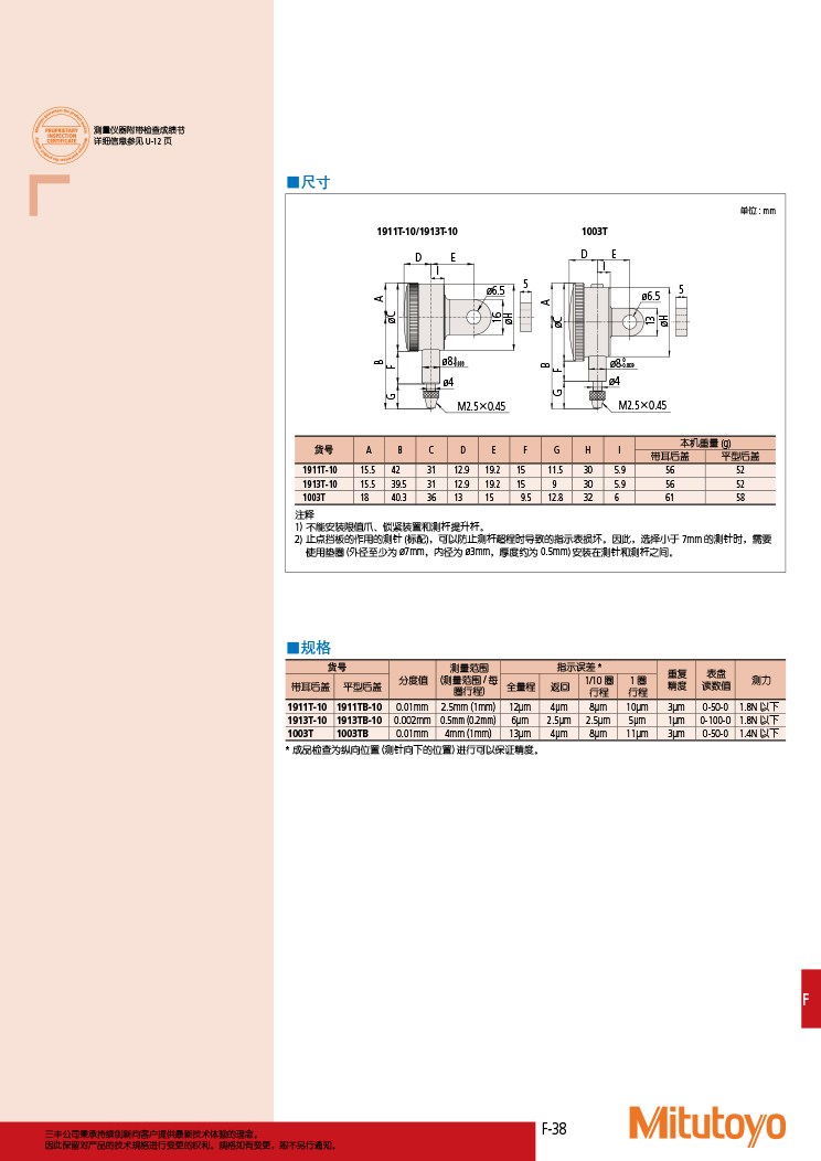 三丰目录Mitutoyo2019-2020 - 副本-363